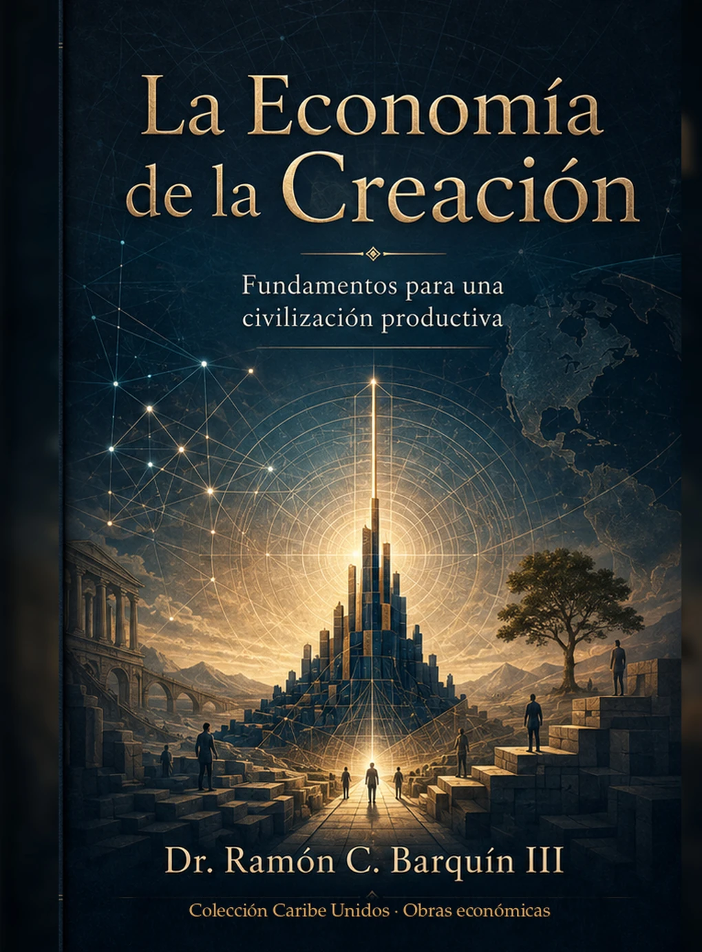 Authentic approved book cover: La Economía de la Creación