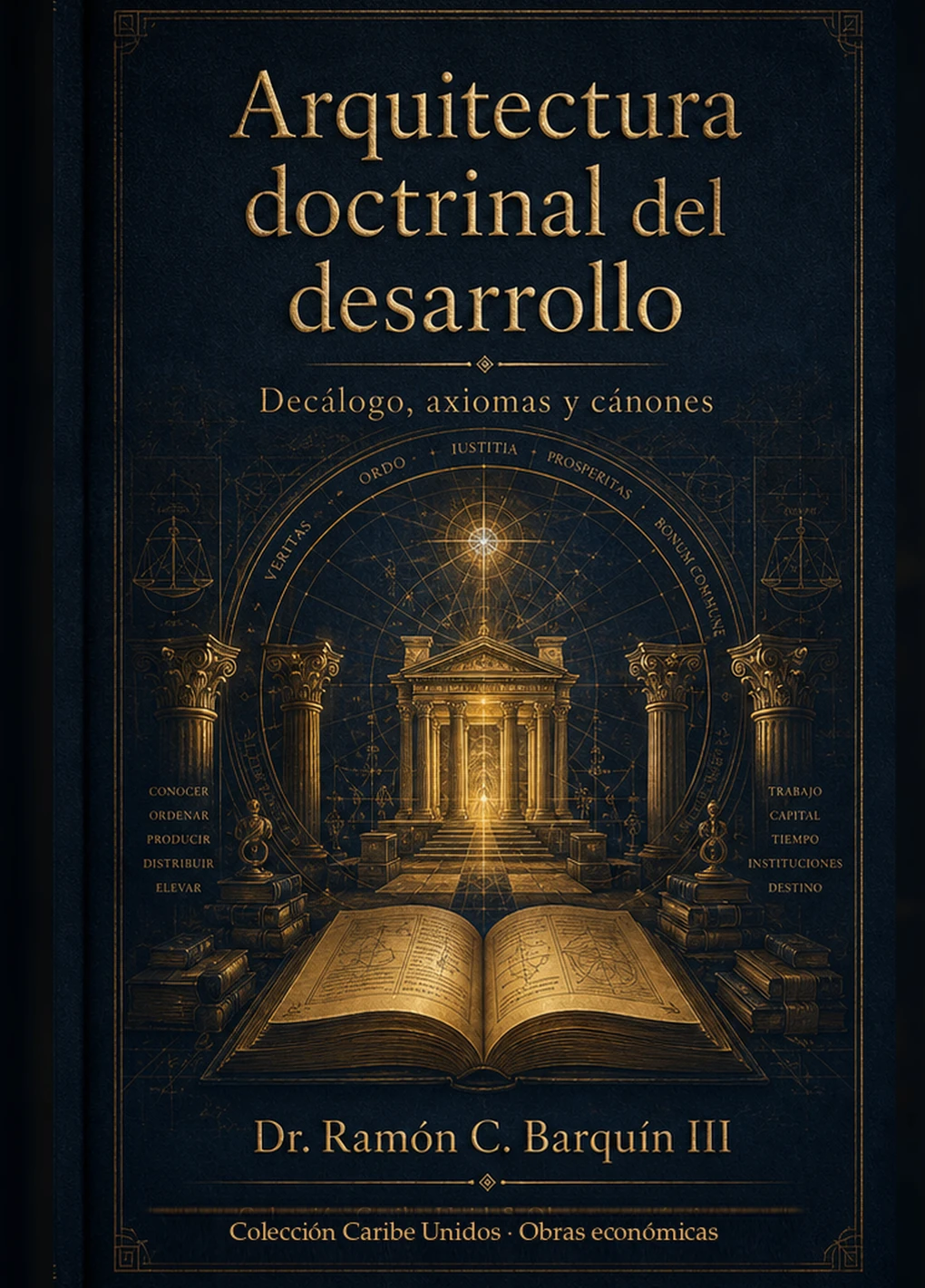 Authentic book cover: Arquitectura doctrinal del desarrollo